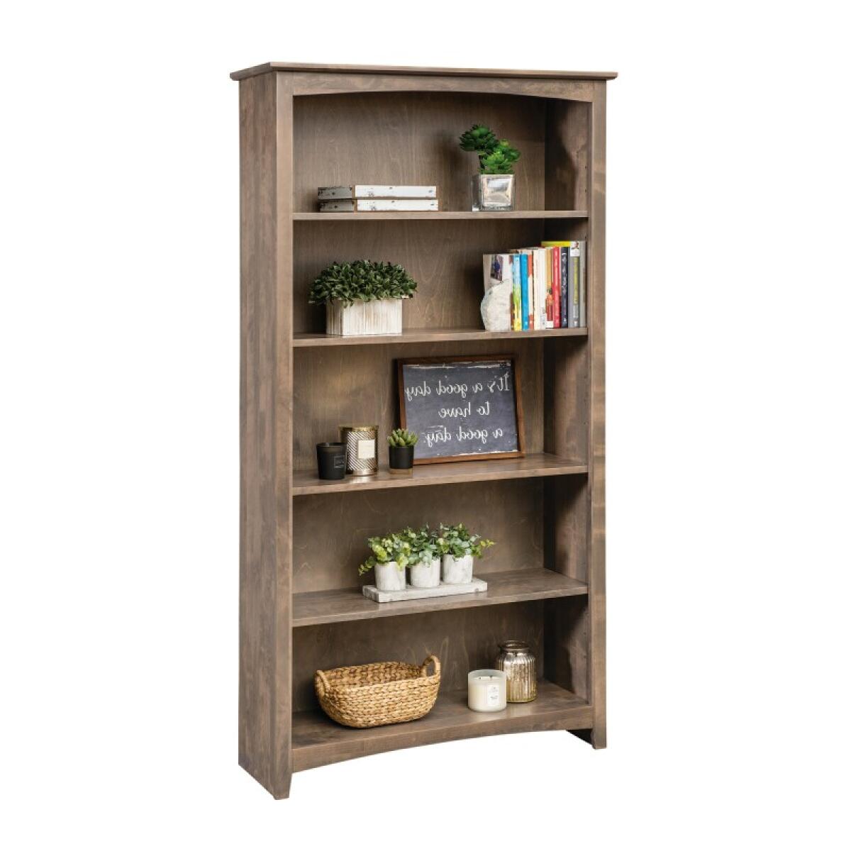 c542a207bde2580891f8bdae81b349b9 Alder Bookcase 36 x 72 - 63672 - Image 1