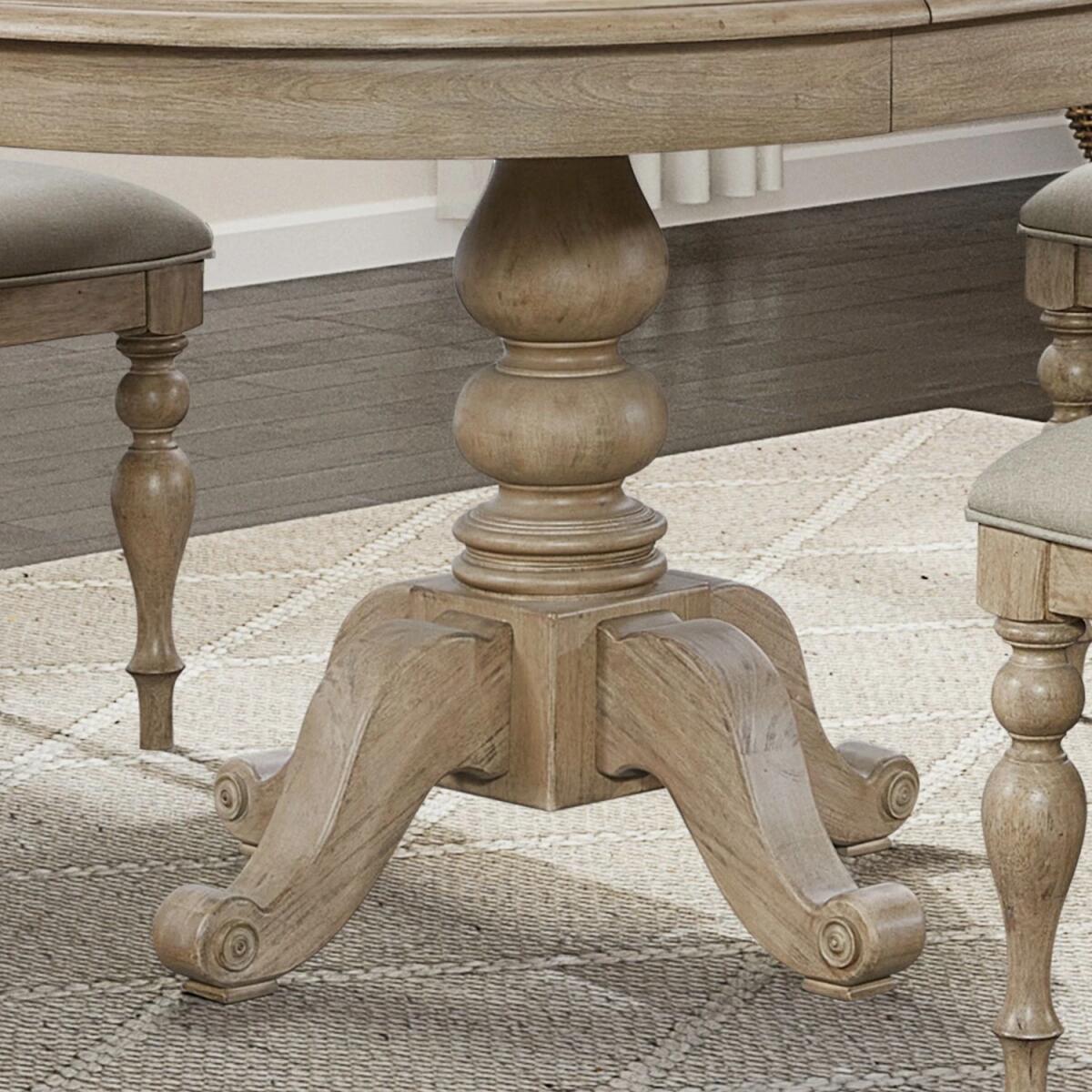 cc7e798b4eb2fa8bc8f9d7ed442ac3a2 Summer House Round Pedestal Table Base - Image 1