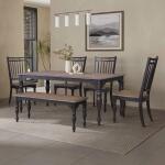 Opt 6 Piece Leg Table Set