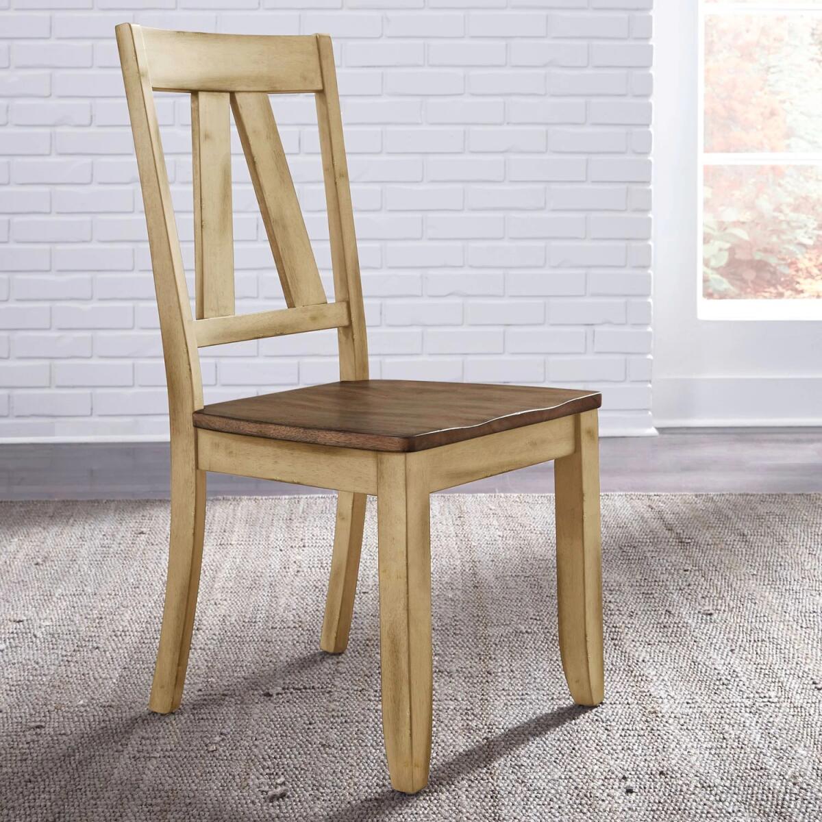 ec2457db552d6af376452aead955556f Lindsey Farm Splat Back Side Chair (RTA) - Image 1
