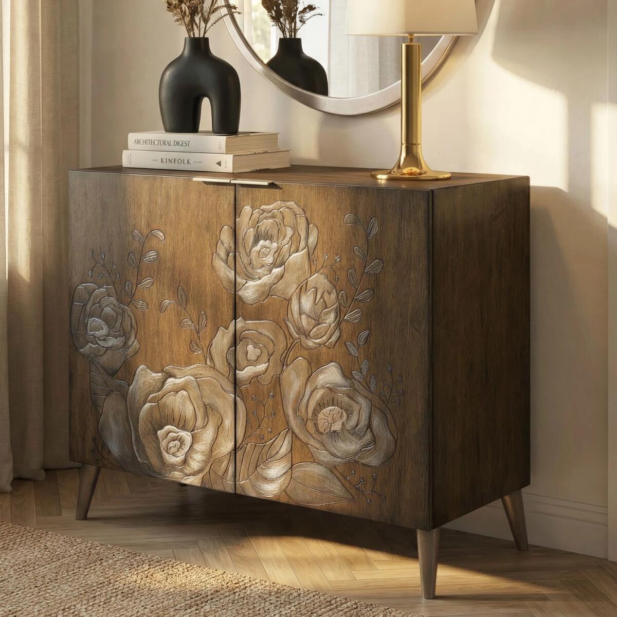 f568544199c88527bebb03b18b8b012e Eden 2 Door Accent Cabinet - Image 1