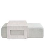 Dwell River Rock Nesting Cocktail Ottoman
