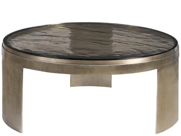 Modern Nuvola Round Cocktail Table