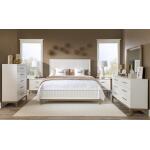 4230 Melrose BR Complete Sculpted Panel Bed Queen 5/0 - Image 7