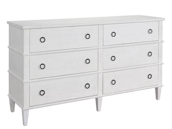 Modern Farmhouse Six Drawer Dresser - Image 4