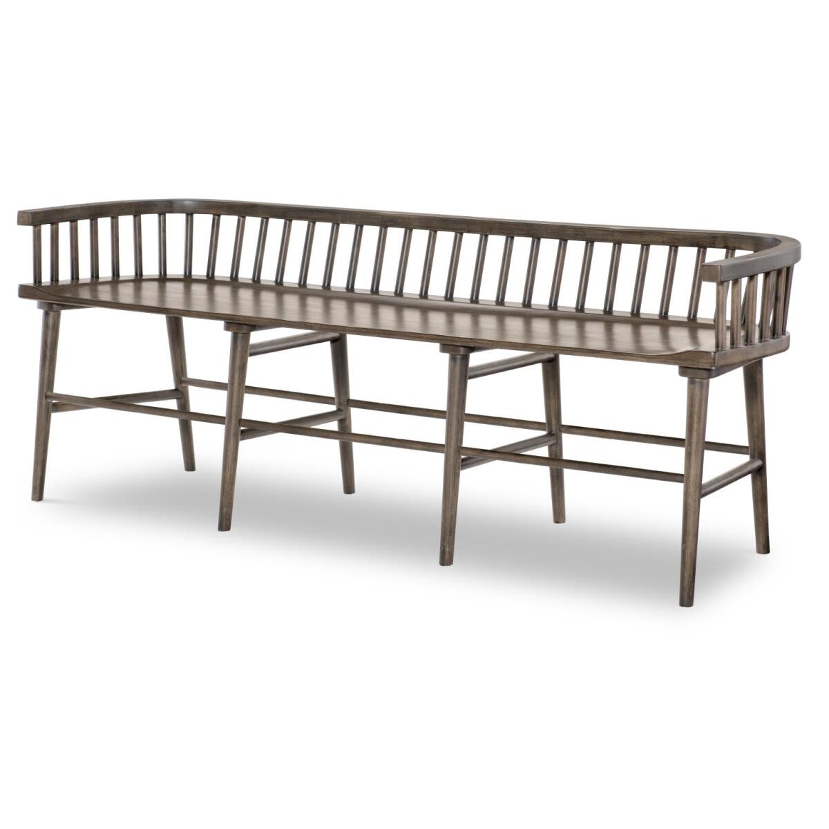 183d702d2a3566583bd03408681cef27 TY4422 XXX's and OOO's DR Windsor Dining Bench - Image 1