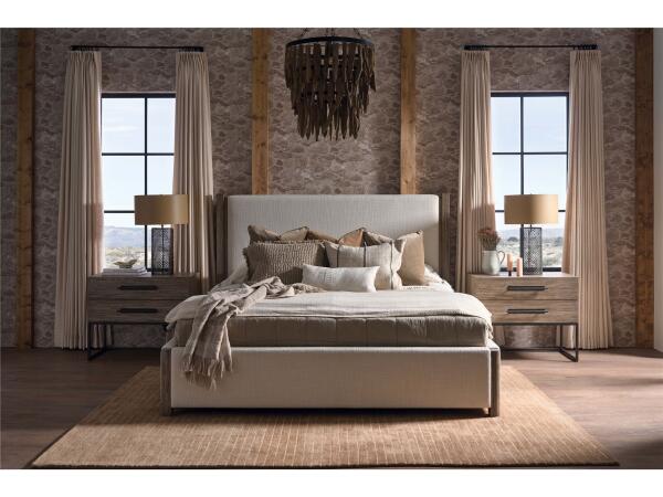 Dwell Boulder Upholstered Bed King - Image 3