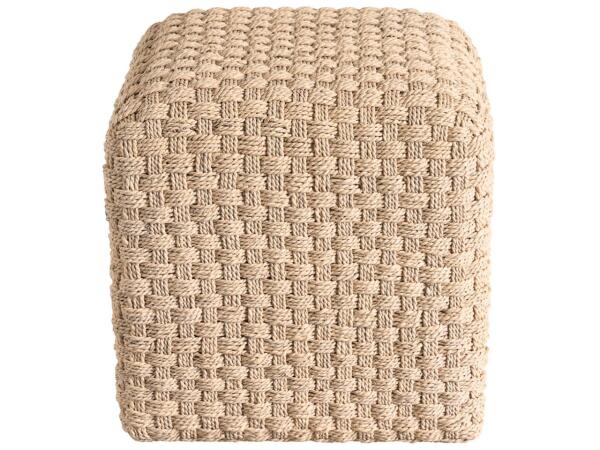 Birchaven Woven Pouf