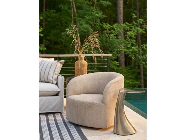 Exhale Swivel Chair Outdoor - Special Order - Image 2