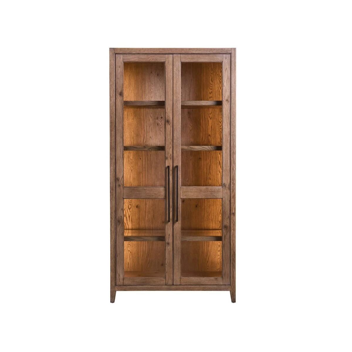 1df937d6cc81da838a0900d67d25867a Griffith Park Sienna Display Cabinet - Image 1
