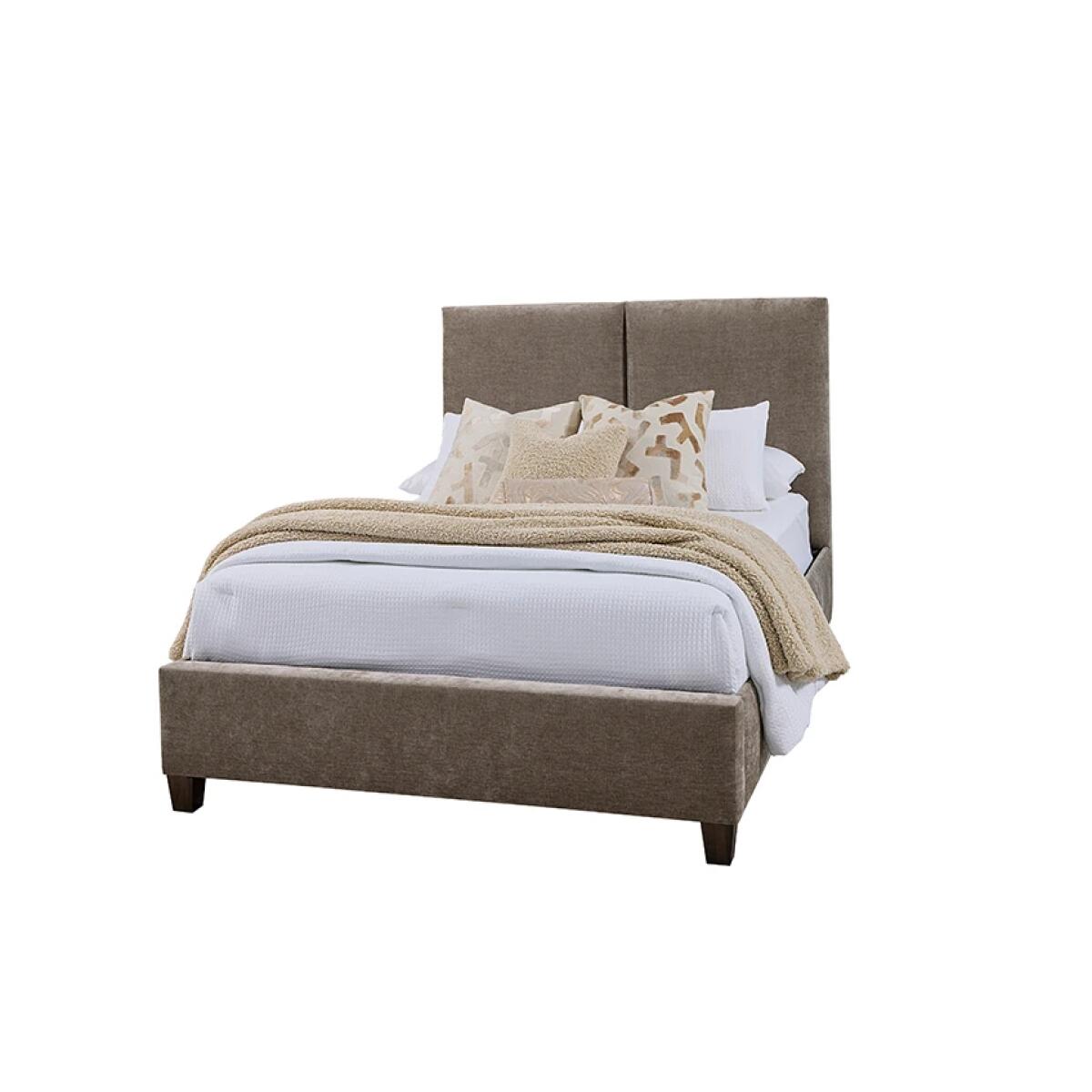 1ea2681b2f8238771686346e74d718d8 Joinery Upholstered Bed-Brindle Grey - 190-551X-155X-822X-404, 190-661X-166X-822X-404 - Image 1