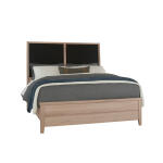 Woodbridge Upholstered Bed-Black