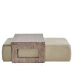 Dwell Boulder Nesting Cocktail Ottoman