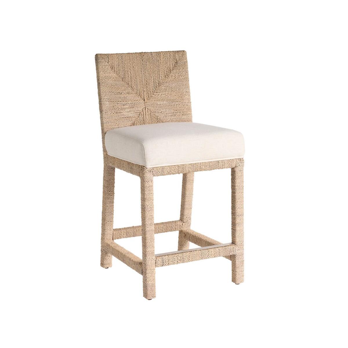 39b6f4ae49c48312ab4b2b59d76c5090 Oasis- Coastal Living Home Collection Abaca Counter Chair - Image 1