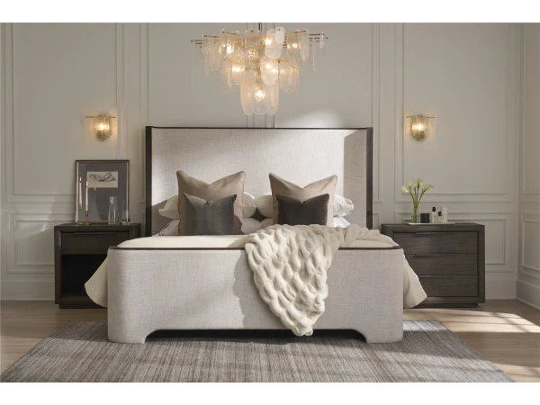 Modern Sable One Drawer Nightstand - Image 3