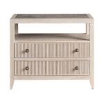 Avaline Carmen Two Drawer Nightstand