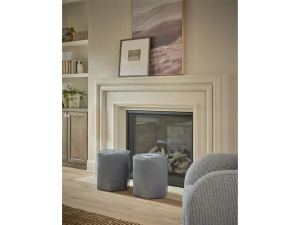 Gemma Hexagon Ottoman - Special Order - Image 2