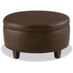 CM Leather Ottomans & Poufs - L050600