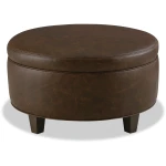 CM Leather Ottomans & Poufs - L050600