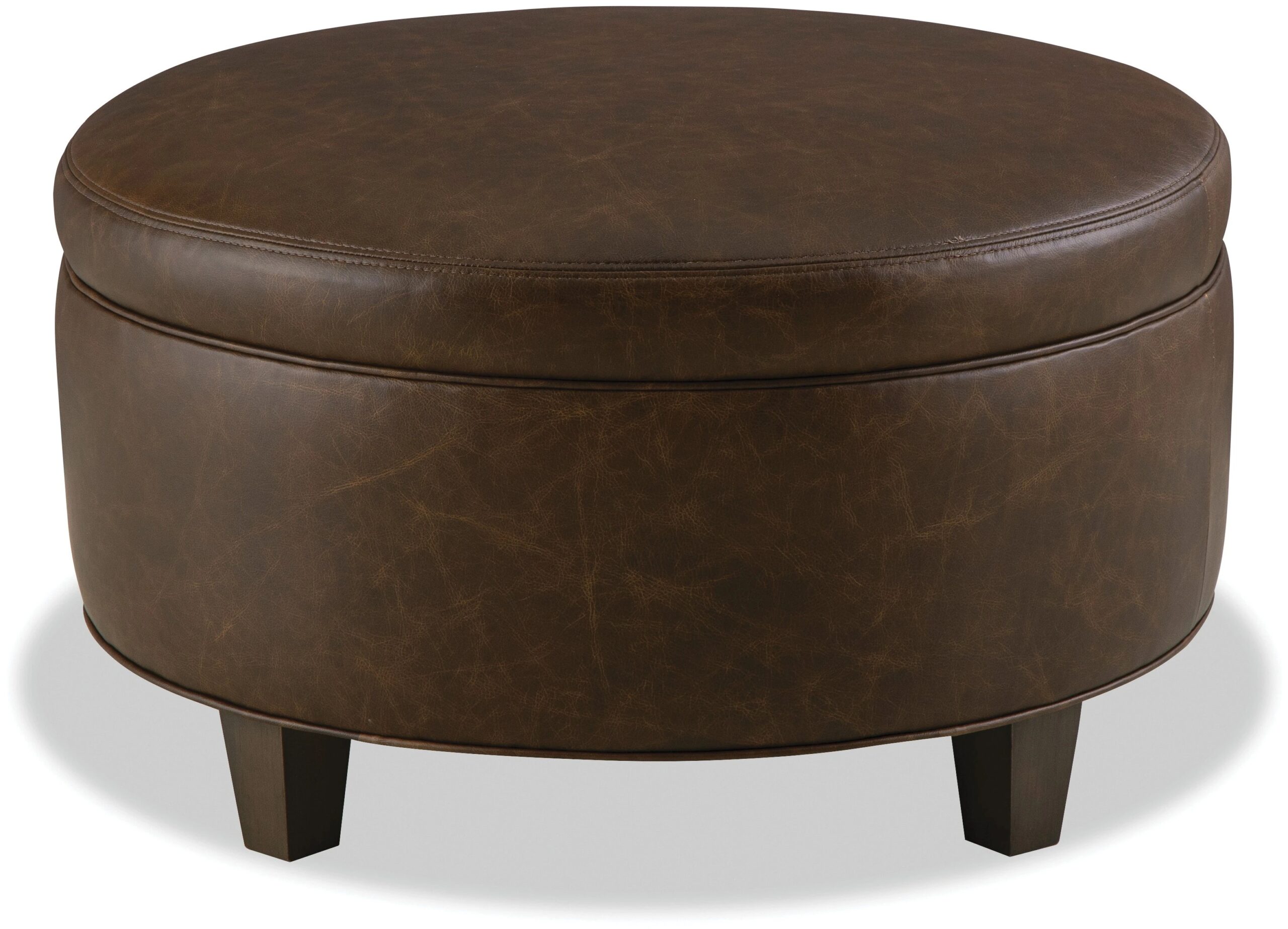 490c205b658d93d8c9a7b5bbe62574d0 CM Leather Ottomans & Poufs - L050600 - Image 1