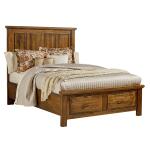 Maple Road Mansion Bed With Storage Footboard - 118-559/050B/502/555T, 118-669/066B/502/666T