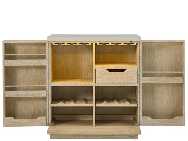 Oasis- Coastal Living Home Collection Dockside Bar Cabinet - Image 7