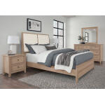 Woodbridge Upholstered Bed-White - Image 3