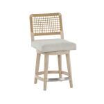 Oasis- Coastal Living Home Collection Dockside Swivel Counter Stool