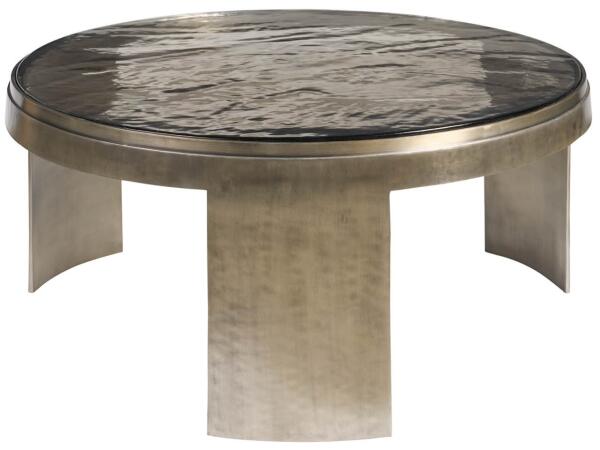 Modern Nuvola Round Cocktail Table - Image 3