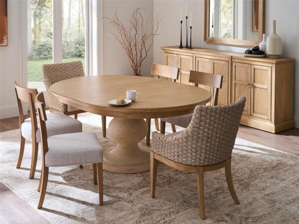 Birchaven Brindle Wrapped Dining Table - Image 2