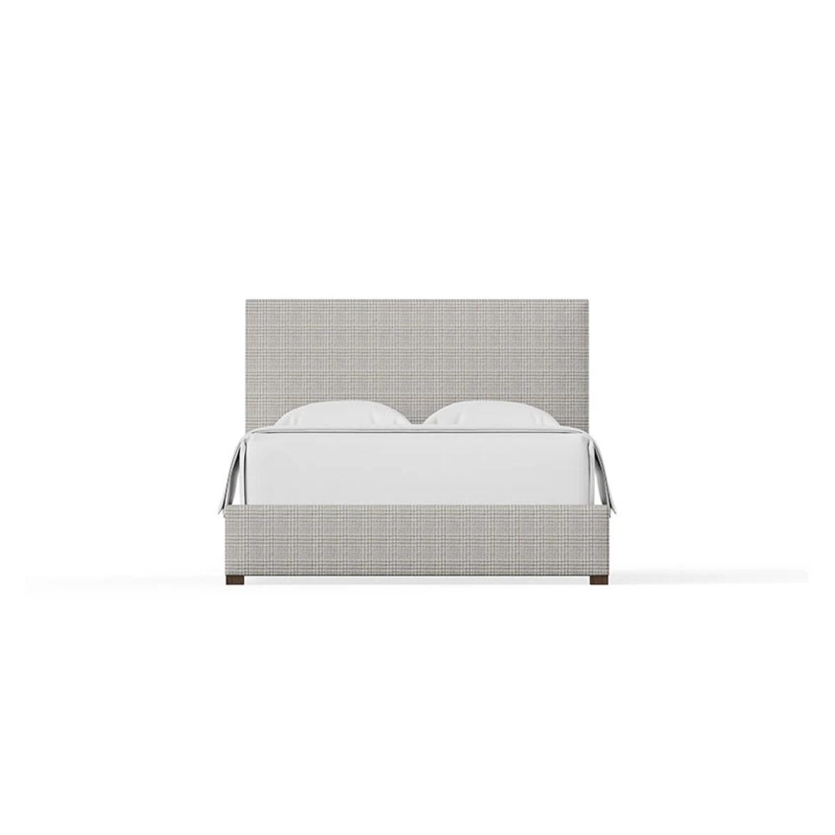 5a1ba2ecfce3aa03cf0dce3e805c64cb Choices Custom Bed Collection Amelia Upholstered Bed - Harvest Glen - 100-551V-155V-822V,100-661V-166V-822V - Image 1