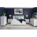 Complete Panel Bed W Storage Ca King White Finish 6/0 - Image 6