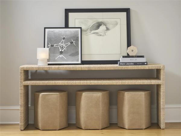 Gemma Hexagon Ottoman - Special Order - Image 4