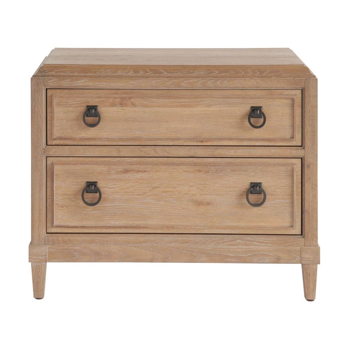 62c5132f52aaabd1104cbc58984ad2f6 Griffith Park Canyon Two Drawer Nightstand - Image 1