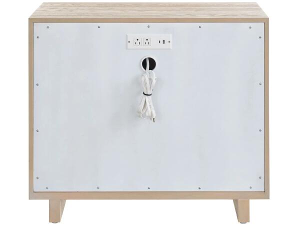 Modern Desert Three Drawer Nightstand - Image 4