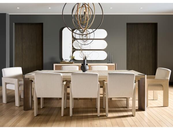 Modern Mist Dining Table - Image 5