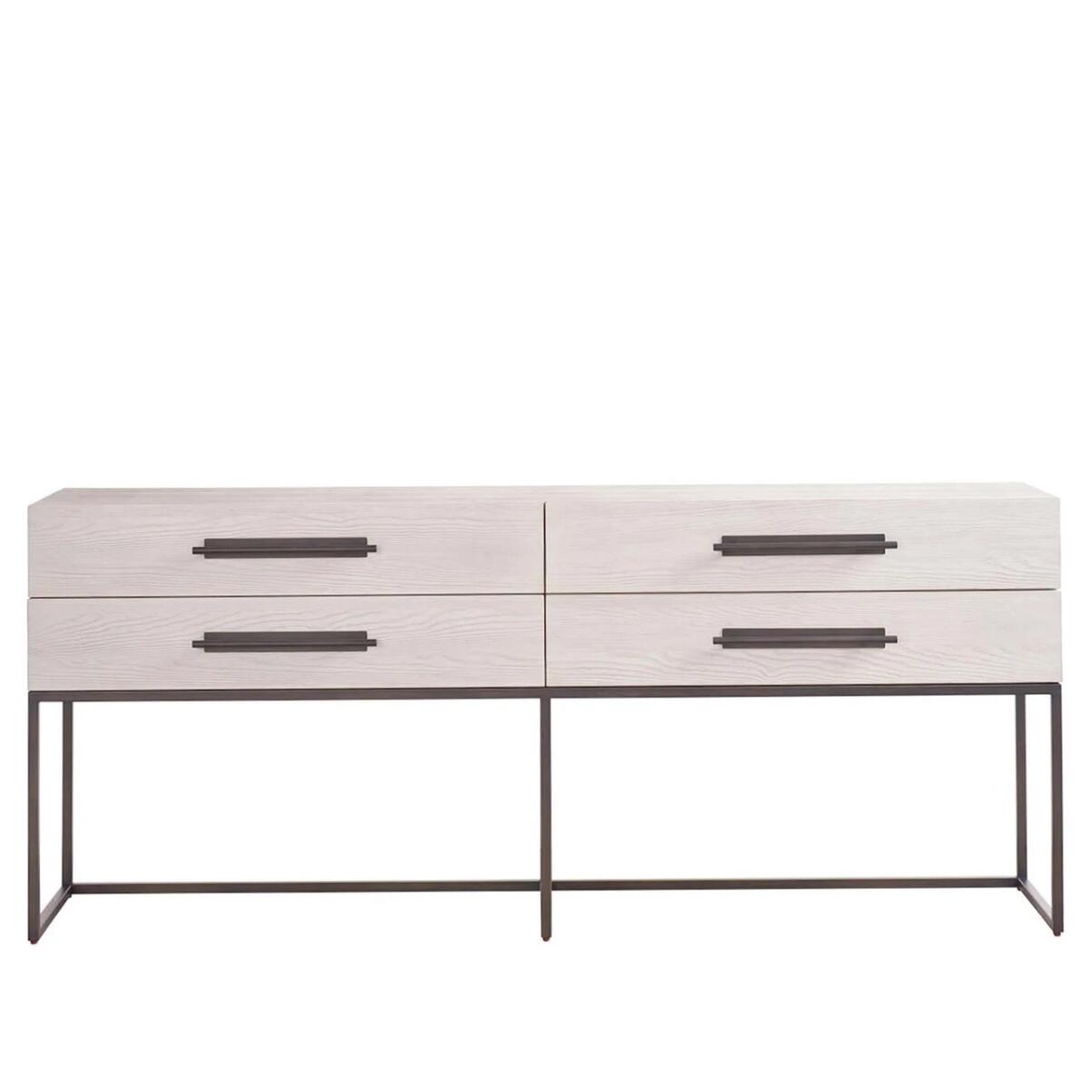 6b2c3ba7265aece17353619442d82bbc Dwell River Rock Metal Base Console - Image 1