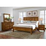 Maple Road Mansion Bed With Low Profile Footboard - 118-559/955/722, 118-669/966/733/MS2, 118-669/966/944/MS2 - Image 4