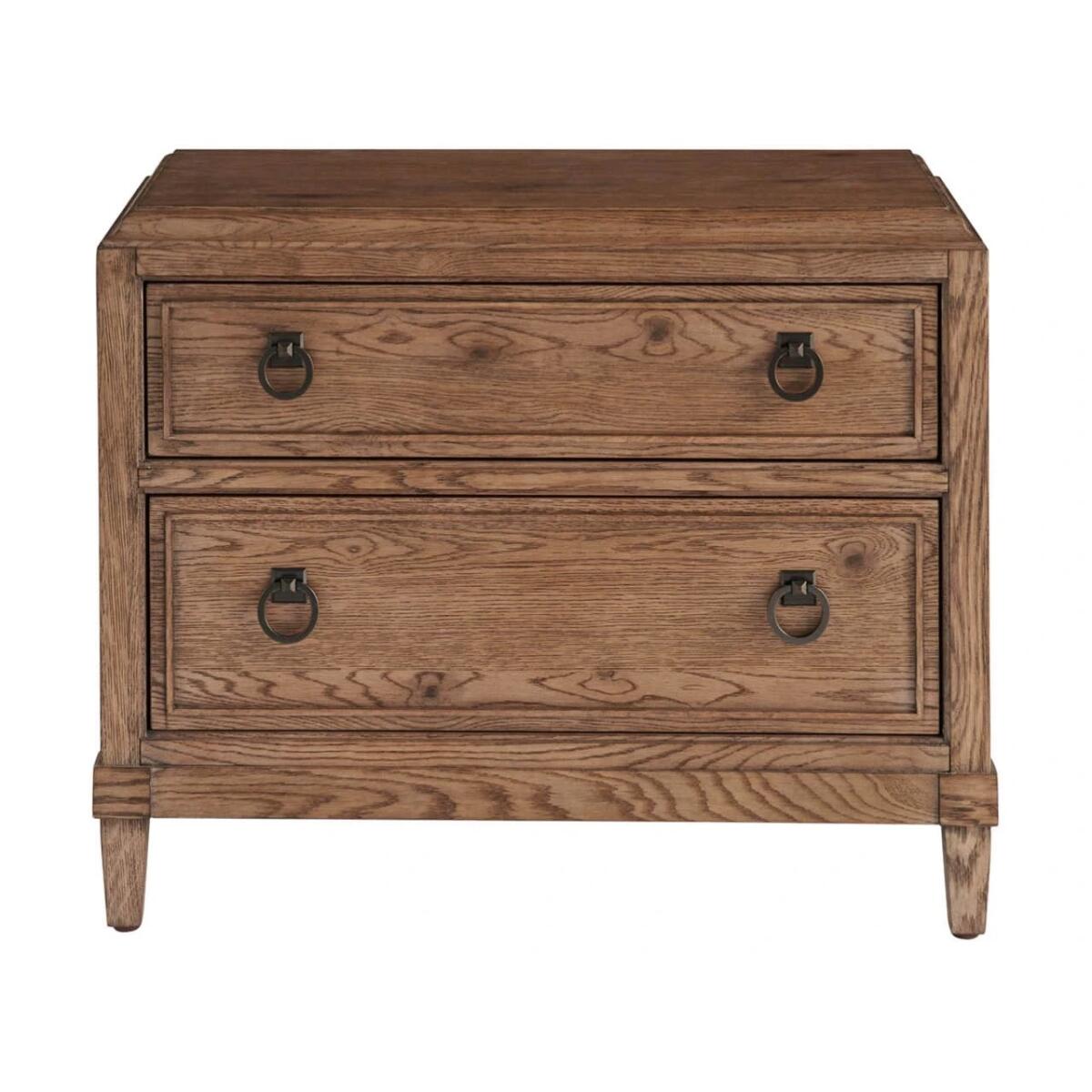 7ee06f888e536757ce63fb838098e8b2 Griffith Park Sienna Two Drawer Nightstand - Image 1
