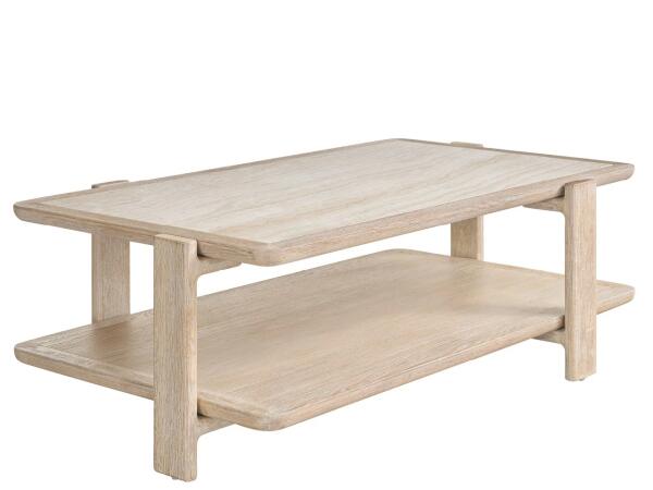 Modern Desert and Stone Cocktail Table - Image 5