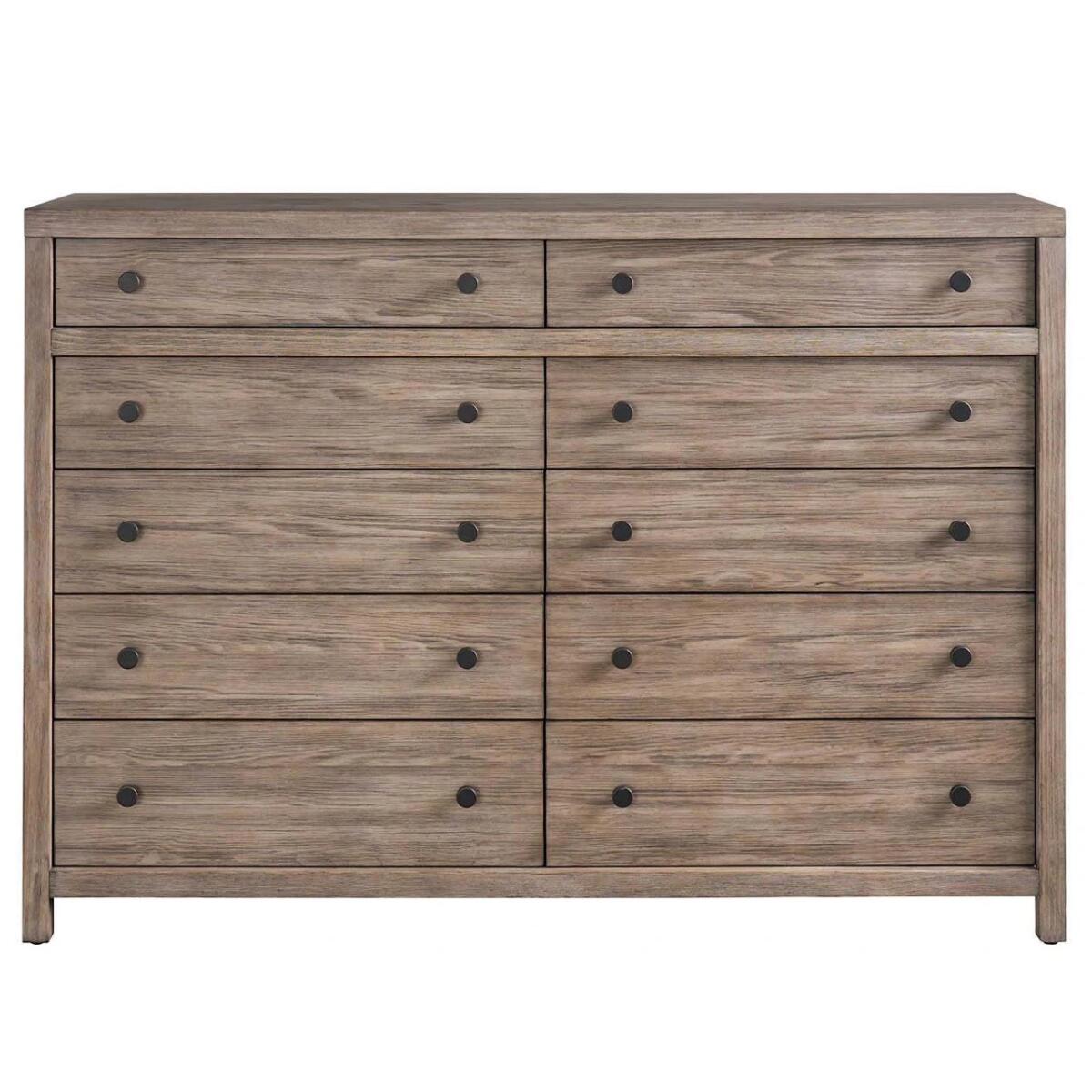 8bbde55e985be13947229e17f2880a51 Dwell Boulder Ten Drawer Dresser - Image 1