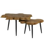 Oasis- Coastal Living Home Collection Driftwood Nesting Tables