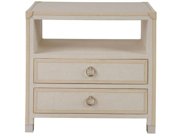 Modern Riven Nightstand
