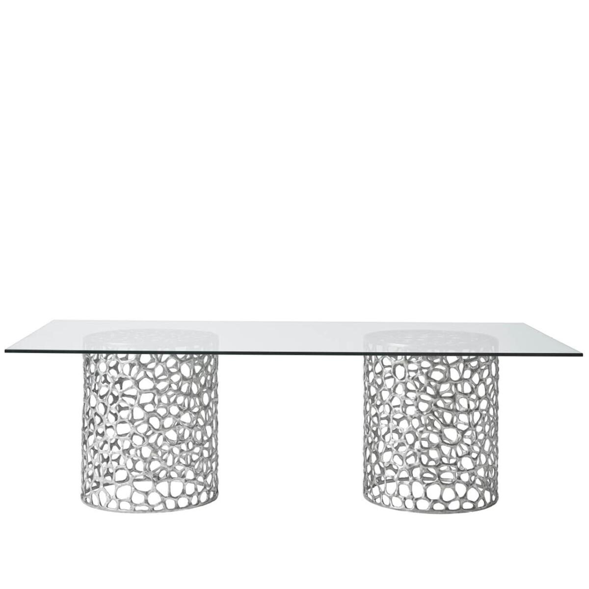 9bc303408df0eb036415e1e9b30cdf40 Oasis- Coastal Living Home Collection Coral Rectangle Dining Table - Image 1