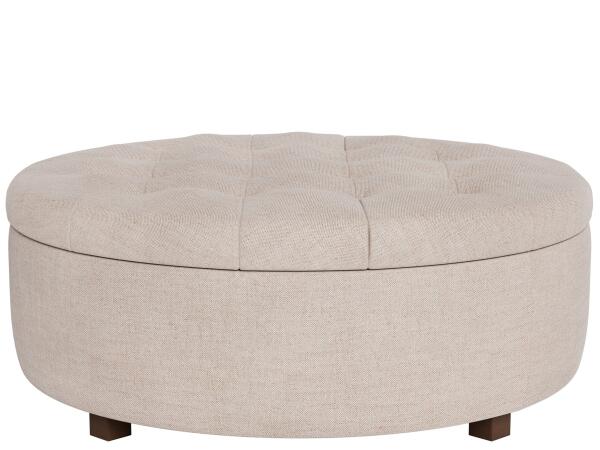 U Choose Round Storage Ottoman 42 - Special Order