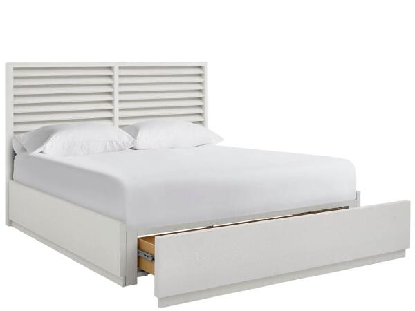 Oasis- Coastal Living Home Collection Shoreline Panel Storage Bed King - Image 6