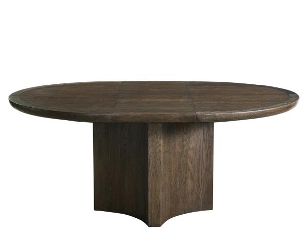 Modern Sable Round Dining Table - Image 7