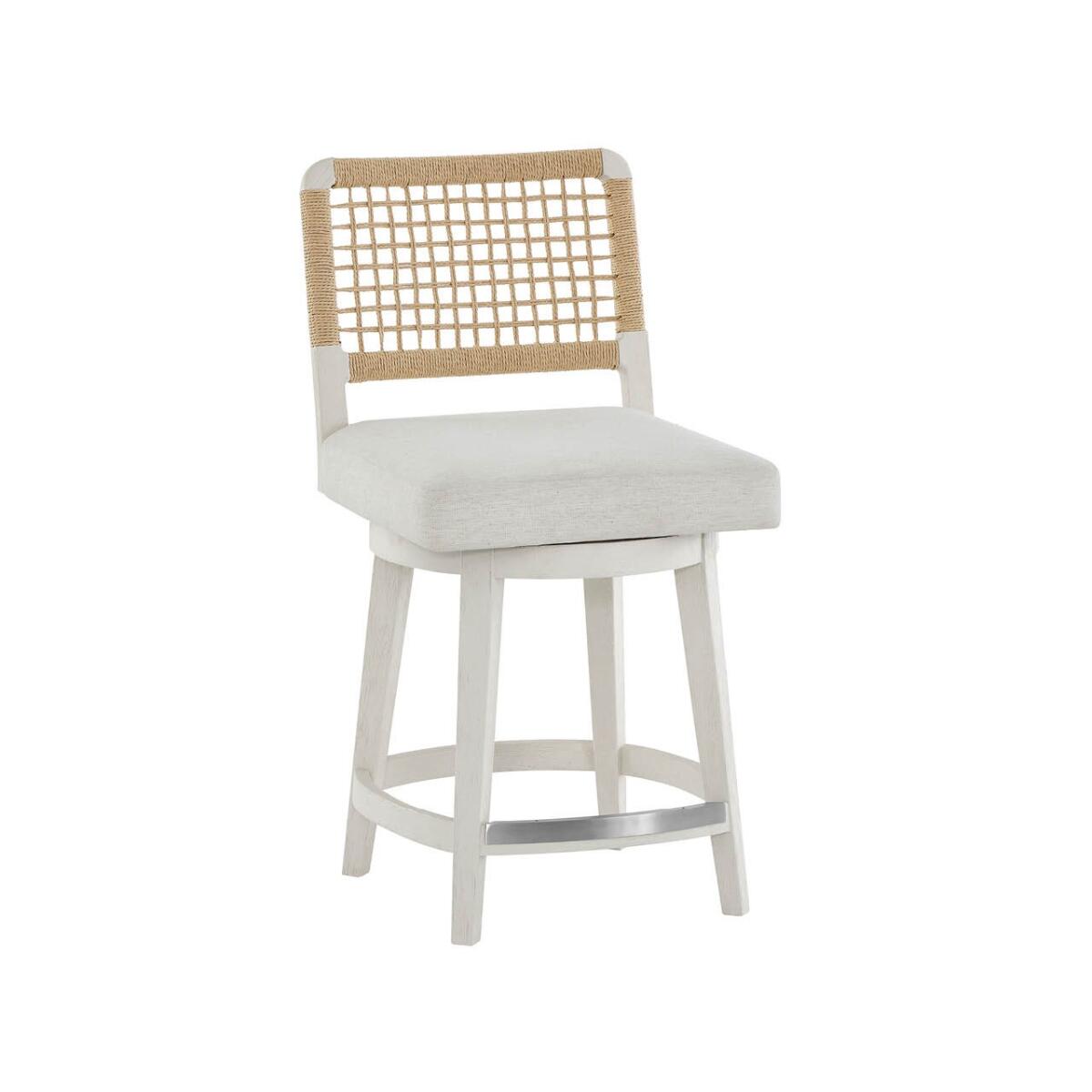 b44bf014ed830859e362e8309ee85946 Oasis- Coastal Living Home Collection Shoreline Swivel Counter Stool - Image 1