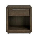 Modern Sable One Drawer Nightstand
