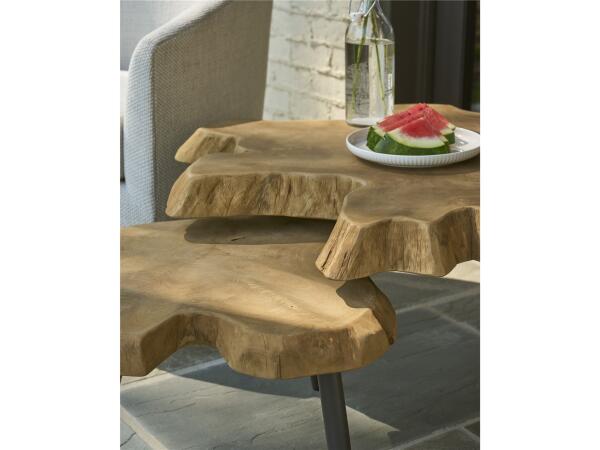 Oasis- Coastal Living Home Collection Driftwood Nesting Tables - Image 4